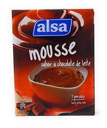 ALSA Mousse Sabor a Chocolate de Leite 150 grs. / Mousse Milk Chocolate Flavor 5.29 oz