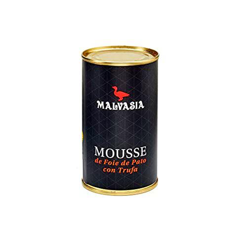 MALVASIA Mousse de Foie de Pato Gourmet con Trufa, Lata de 200 g…