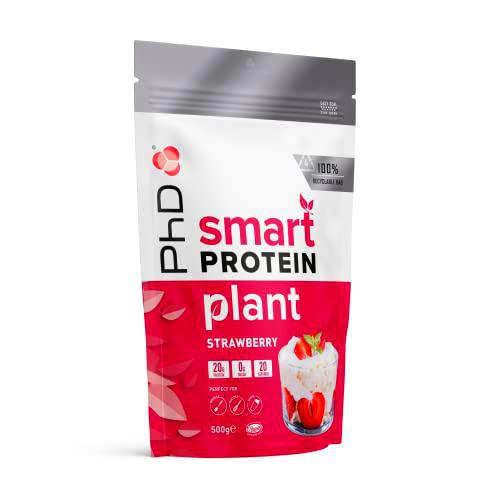 PhD Smart Protein Plant Proteína Vegana en Polvo Vegetal 500 g (20 porciones)