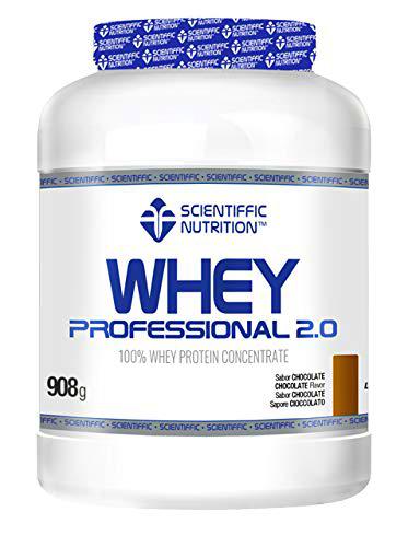 SCIENTIFFIC NUTRITION WHEY PROFESSIONAL 2.0 MOUSSE DE CHOCOLATE 908G