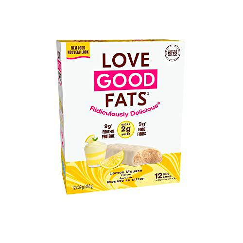 Love Good Fats Snack Bar Mousse de Limón 12 x 39G 470 g