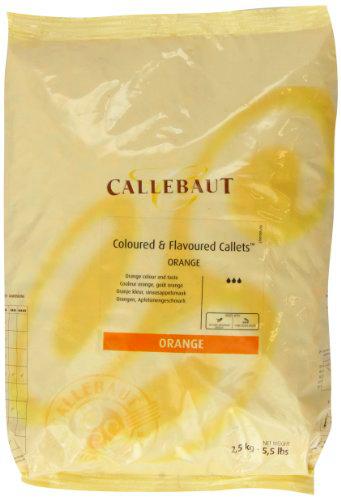 Callebaut pepitas de Chocolate de Naranja (orange callets) 2.5kg