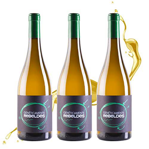 Bodegas Sierra Norte - Pack 3 Botellas de Vino Blanco Genéticamente Rebeldes