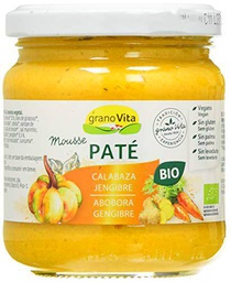 GRANOVITA Pate Mousse de Calabaza y Jengibre Bio 175 g