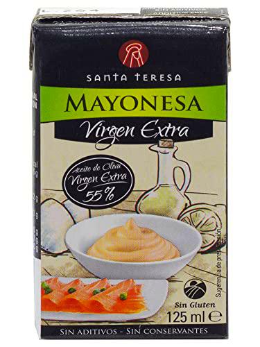 Santa Teresa - Mayonesa Con Aceite Virgen Extra Elaborada Con Ingredientes Naturales Sin Conservantes Ni Aditivos