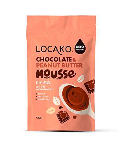 Locako Mousse DIY Mix 120g Chocolate and Peanut Butter