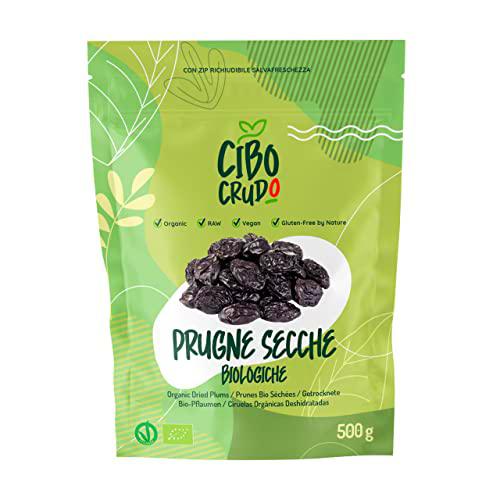 Ciruelas Pasas Organicas sin Hueso - 500g. Ciruela Pasas Crudas sin Tratar