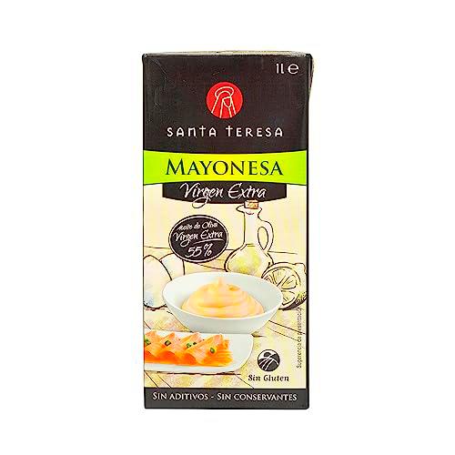 Santa Teresa - Mayonesa Con Aceite Virgen Extra Elaborada Con Ingredientes Naturales Sin Conservantes Ni Aditivos