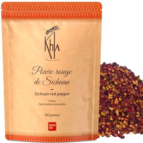 Khla - Pimienta de Sichuan Roja 100 g - Pimienta de Szechuan en Grano